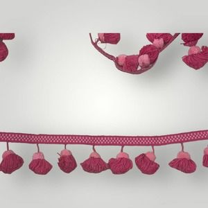 Pink Tassel 3.5 Yards Garland